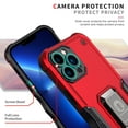 thumbnail image 3 of SaniMore for iPhone 12 Pro Max Case, iPhone 12 Pro Max Case with Kickstand Armor Magnetic Ring Rugged Protective Military Grade Shockproof Case for iPhone 12 Pro Max 6.7" 2020, Blue, 3 of 9