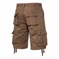 thumbnail image 7 of Havenre Men's Multi Pocket Zipper Cargo Shorts Big and Tall Regular Fit Casual Outdoor Hiking Loose Fit Twill Classic Short Pants Coffee M, 7 of 7