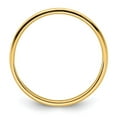 thumbnail image 3 of 14k Yellow Gold 2mm Lightweight Flat Wedding Band Size 8, 3 of 7