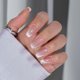 thumbnail image 3 of Ataúd corto con punta francesa con forma de ojo de gato de BtartBox de Press On Nails, 3 of 8