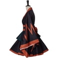 thumbnail image 4 of Women's Orange and Black Tactical Style Outfit Top and Skirt Set Hero Combat Fashion Wear, 4 of 7