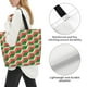 thumbnail image 3 of Disketp Geometric Watermelon Bolsa Tote Estampada para Mujer, Bolso de Hombro y de Mano para Compras y Viajes, 3 of 8