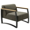 thumbnail image 3 of Sauve Armchair in Charcoal Smoke, 3 of 7