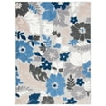 thumbnail image 2 of SAFAVIEH Cabana Annandale Floral Indoor/Outdoor Area Rug, Grey/Blue, 5'3" x 7'7", 2 of 14
