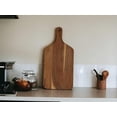 thumbnail image 4 of Vesta Homes Wooden Cutting Board for Kitchen/Chopping/Serving Board, Platter for Vegetables, Cheese and Charcuterie | Acacia Wood |16 * 7 Inches | Handmade in India, 4 of 6