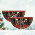 thumbnail image 5 of FLAGWIX Merry Christmas Horses Farm Non-Pleated Fan Flag TPT2301FL 3x6 ft, 1 Pack Suitable for Outdoor and Indoor, 5 of 5