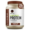 Vegan Protein Powder from Isopure, Monk Fruit Sweetener, Post Workout Recovery, Sugar Free, Plant Based, Organic, Pea Protein, Dairy Free with Amino Acids - Chocolate, 22 Servings (Packaging