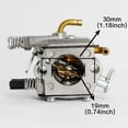 thumbnail image 3 of Carburetor Fit for MP16 MP16-7 52Cc Chainsaw 2 Stroke Engine 4500 5200 5800 Chainsaw Lawn Mower Gar, 3 of 5