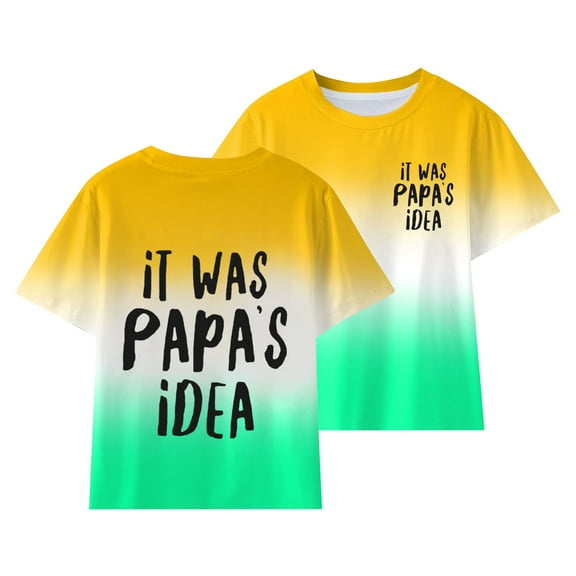 LNMQLPDBS Baby Clothes Unisex Tie Dye Shirt Kids Short Sleeve Crewneck Letters Printed Basic Layering Tees for Boys' Girls' Summer Tops E 3-4 Years