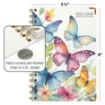 thumbnail image 4 of Academic Planner 2025-2026, Daily Weekly Monthly Yearly Planner, June 2025 - July 2026, 14 months, 5.5"x8", Bookmark, Pocket Folder and Sticky Note Set (Watercolor Butterflies), 4 of 8