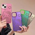 thumbnail image 4 of Hard Phone Case For iPhone 15 13 12 11 14 Pro Max Plus Mini XR XS X Soft Silicone Luxury Fashion Hello Kitty Shockproof Cover LXY, 4 of 7