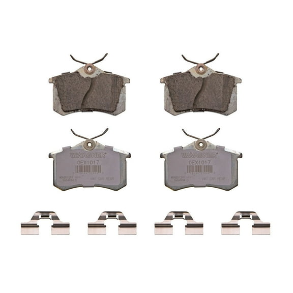 Disc Brake Pad Set Fits select: 2012-2018 VOLKSWAGEN JETTA, 2012-2016 VOLKSWAGEN BEETLE