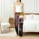 thumbnail image 4 of Fotbe Adorable Fluffy Bat Pantalones de Pijama para Mujer, Pantalones de Dormir, Pantalones Pj con Cordón y Bolsillos-Medium, 4 of 6
