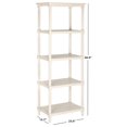 thumbnail image 3 of SAFAVIEH Odessa 5-Tier Bookcase White, 3 of 4