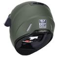 thumbnail image 4 of Casco de moto GLX GX11 compacto, ligero, integral, DOT, 4 of 7