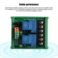 thumbnail image 3 of DEWIN 2-Channel 30A 12V Relay Module with SMD Optocoupler Isolation for High and Low Level Trigger, 3 of 9