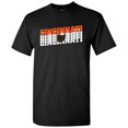 thumbnail image 2 of UGP Campus Apparel Cincinnati Retro Repeat - Sports Team City Pride Tailgating T Shirt - Medium - Black, 2 of 6
