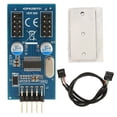 thumbnail image 3 of Tarjeta adaptadora de 9 pines a doble 9 pines cabecera USB de 9 pines a 2 tarjetas macho Compatibilidad amplia Cabecera USB de 9 pines a 2 macho 9 pines a alimentación estable ANGGREK Otros, 3 of 8