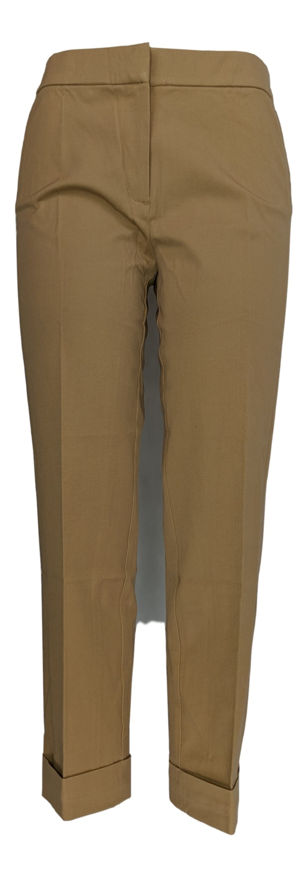 petite cuffed trousers