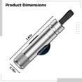 thumbnail image 4 of Car Safety Hammer, Aluminum Alloy Emergency Escape Tool, Multi-Functional Tungsten Steel Window Breaker, Compact Design for Vehicles, 4 of 5