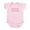 Petal Pink, variant on CafePress - 100% Brooklyn Infant Bodysuit - Baby Light Bodysuit, Size Newborn - 24 Months