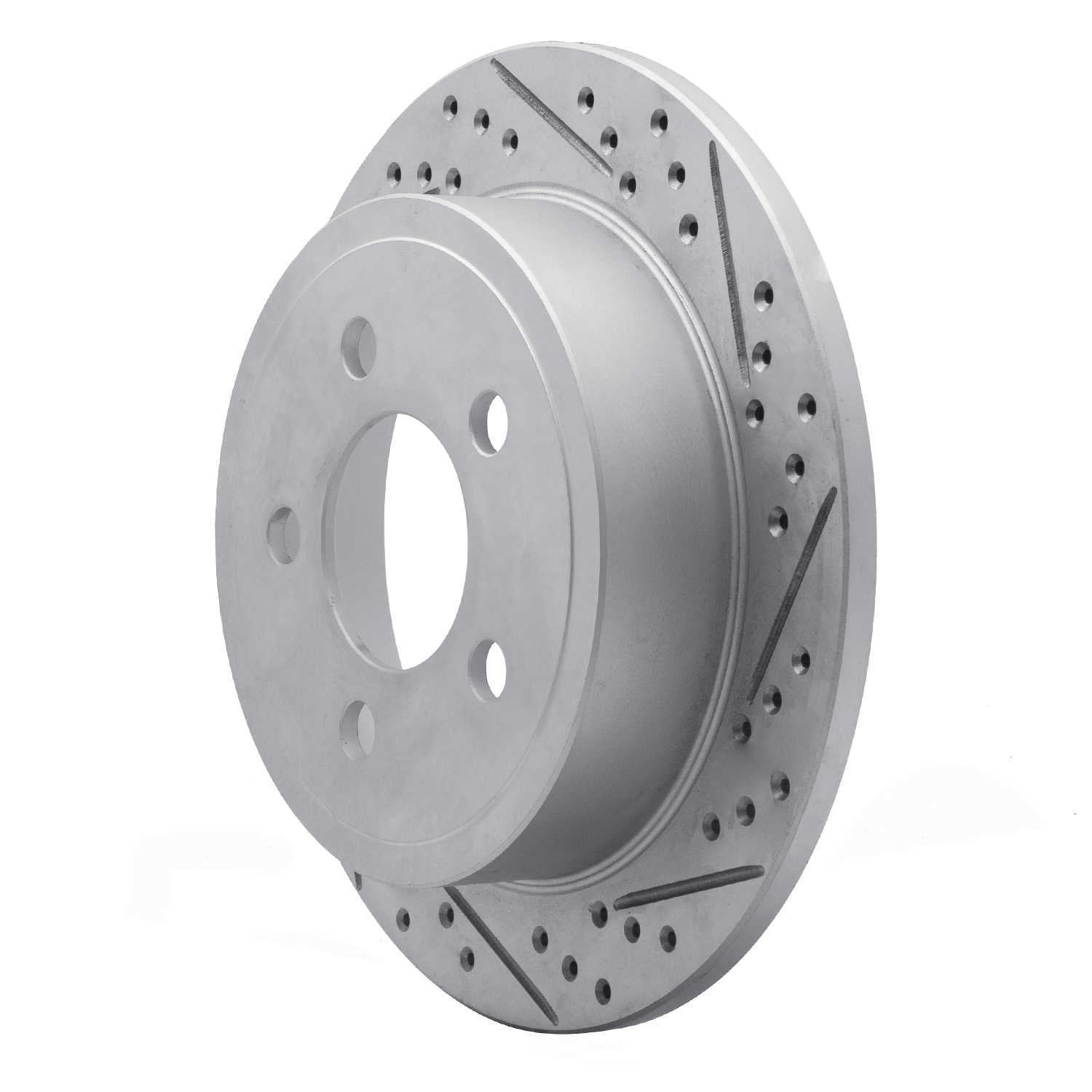 Dynamic Friction Company 830-42028R DFC Geoperformance Rotor - Drilled and Slotted