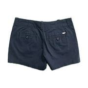Vineyard Vines Womens Blue Blazer Shorts Everyday Solid Pockets