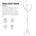 thumbnail image 6 of Foreate 71" Heavy Duty Wood Coat Rack Vintage Freestanding Large Tree Rack Stable Stand w/ 8 Branch Hooks Clothes Hanger for Corner Entryway Bedroom Office, 6 of 9