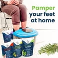 thumbnail image 3 of Foot Soak FOOT CURE, paquete variado de 4 con sal de Epsom y aceite de árbol de té, 3 of 7