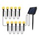 thumbnail image 1 of Cadena de lámpara Juego de cuerdas de lámpara de césped de burbujas solares Decoración de paisaje al aire libre IP65 LED impermeables Luces de estaca alimentadas por energía solar para camino / patio Eccomum Cadena de lámpara, 1 of 7