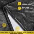 thumbnail image 2 of Ultra Soft Luxurious Flannel Electric Overblanket Auto Shutoff-Machine Washable-Timer and 4 Different Heat Settings (150*180CM), 2 of 5