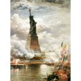 thumbnail image 1 of Statue of Liberty Enlightening - CANVAS OR FINE PRINT WALL ART, 1 of 1