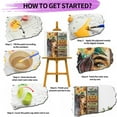 thumbnail image 2 of JYLMOOD DIY Paint by Numbers Kit for Adults, Easy Painting Set for Gift and Home Wall Decor, 16" W x 20" L, 2 of 6