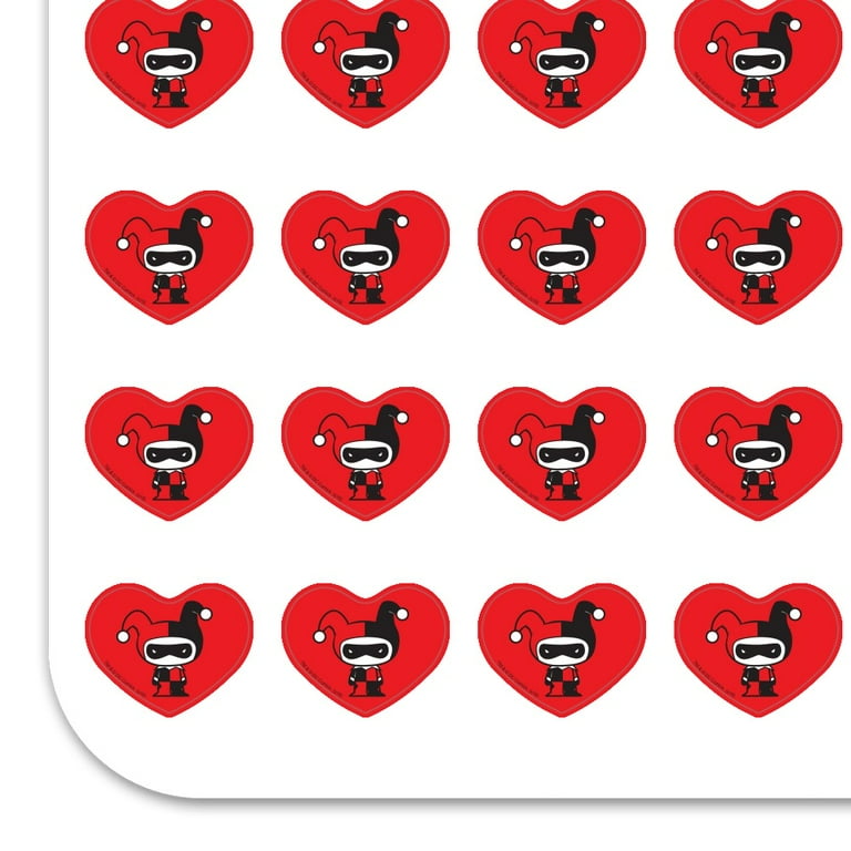 Harley Quinn Cute Chibi Character Heart Shaped Planner Calendar