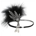 thumbnail image 1 of Vintage 1920s Diadema Roaring 20s Tocado con pavo real Feliz Sencillez, 1 of 5