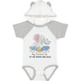 thumbnail image 3 of Inktastic My Tia Loves Me to the Moon and Back Elephant Family Boys or Girls Baby Bodysuit, 3 of 5