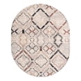thumbnail image 2 of Unique Loom Tucson Collection Area Rug - Pima (8' x 10' Oval Multi/Black), 2 of 6