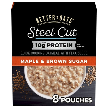 NSTANT OATMEAL WITH FLAX SEEDS