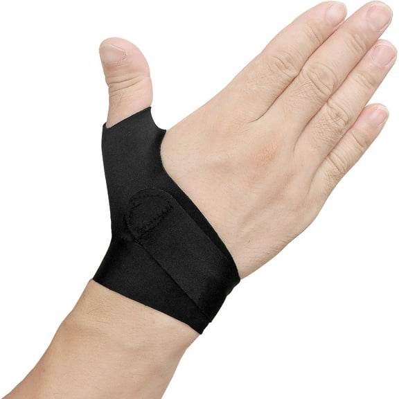 Ultra Thin Wrist Brace and Thumb Arthritis Compression Strap Adjustable Sport Carpal Tunnel Support for Men and Women, Comfortable Carpal Tunnel for Thumb Wrist Relieve Pain (Right Hand)