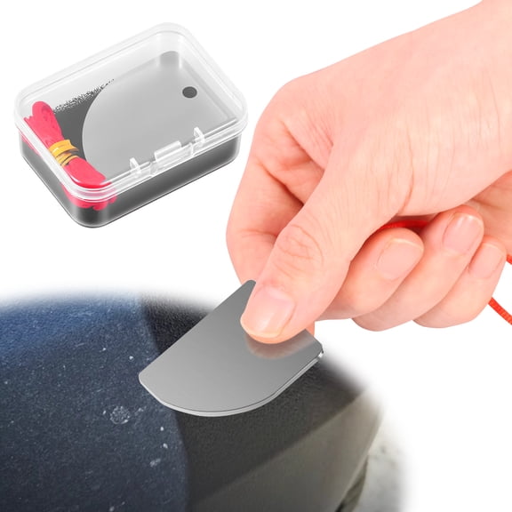 Ikoopy Denibbing Tool Tungsten Steel Denibber Tool for Automotive Paint Spot Repair Scraper for Removing Car Paint Imperfection for Professional Beginner