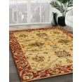 thumbnail image 2 of Ahgly Company Indoor Rectangle Abstract Orange Oriental Area Rugs, 5' x 7', 2 of 6