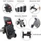 thumbnail image 2 of Mobile phone holder bicycle motorcycle quad aluminum metal mobile phone holder universal, 2 of 5