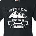 thumbnail image 4 of Inktastic Rock Climbing Mountains Youth T-Shirt, 4 of 5