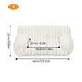 thumbnail image 2 of Wuztai Corduroy Pet Couch, Premium Soft Fleece Dog Cat Bed with Non-Slip Bottom, Indoor Pet Sofa, 2 of 2