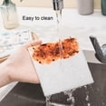 thumbnail image 4 of Dream Lifestyle Dish Cloth Square Absorbent Wood Pulp Cotton Quick Drying Cleaning Towel Kitchen Essentials, 4 of 7