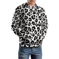 thumbnail image 5 of Animal Printing Leopard 3D Print Hoodie Men Women Autumn Thin Pullover Sweatshirt Vintage Streetwear Tops, 5 of 6