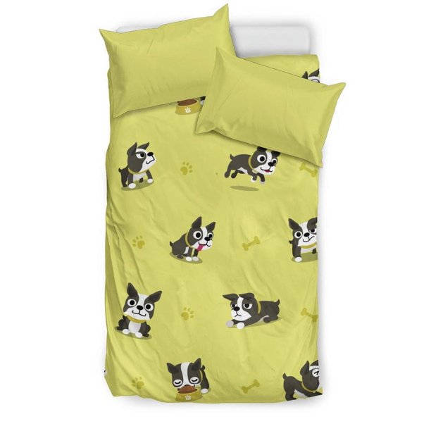 Juego de cama Boston Terrier