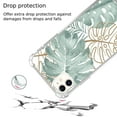 thumbnail image 2 of Green Gold Leaves Case Compatible with iPhone 11,Unique Trendy Design TPU Bumper Cover Case, 2 of 5
