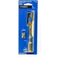 thumbnail image 2 of Everbilt 6" Bright Brass Square Corner Flush Bolt - Double Door Latch for French Doors, 2 of 4