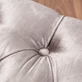 thumbnail image 4 of Pouf de Velours Écrasant Bainbridge Gris Foncé, 4 of 5